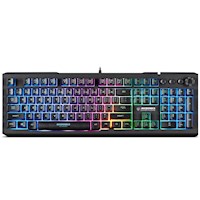 Teclado Micronics Rainbow Avanty K710 Grafito USB